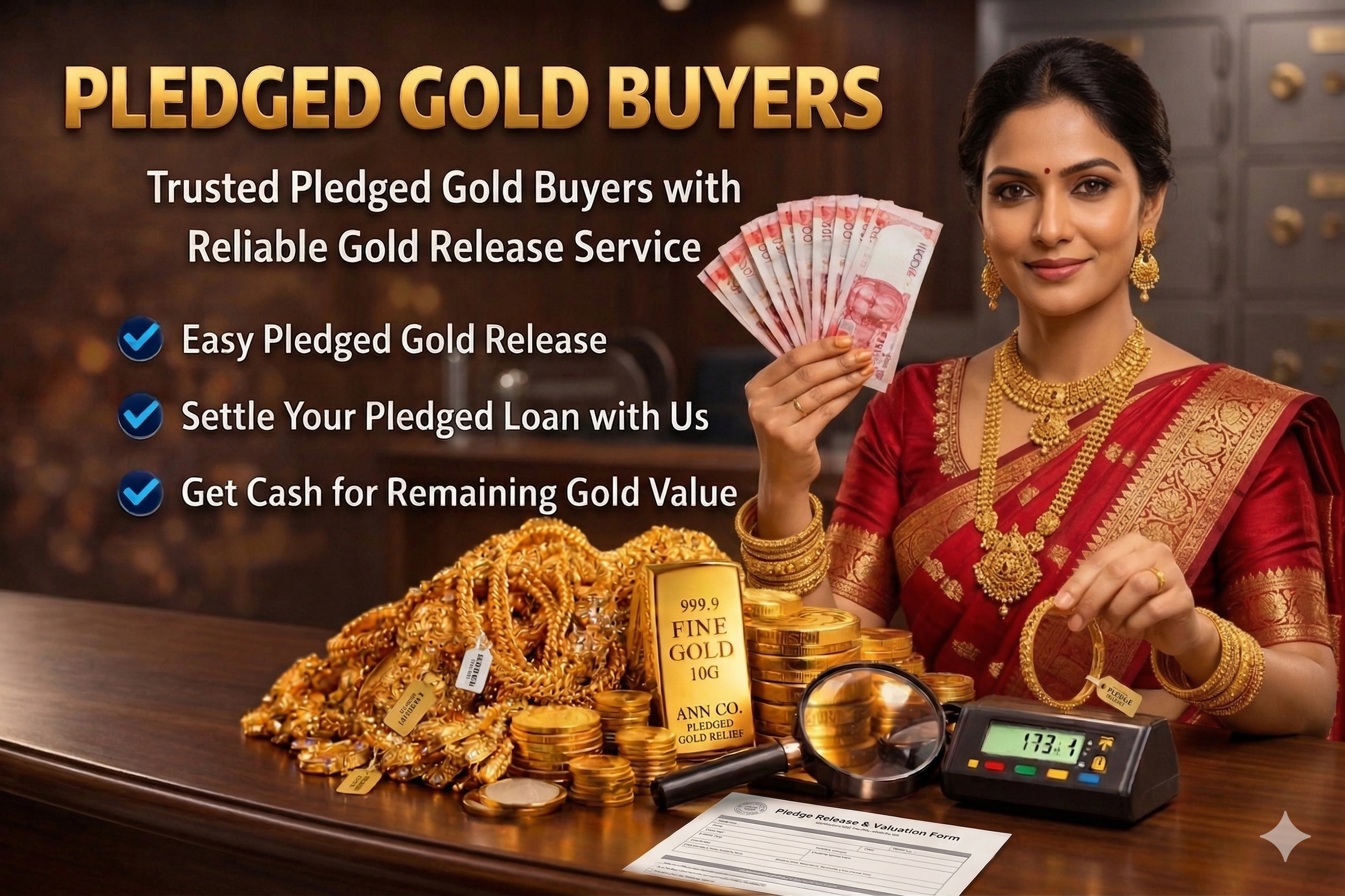 Sell pledged gold - Telangana Sell pledged gold